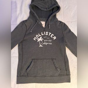 Grey Hollister hoodie